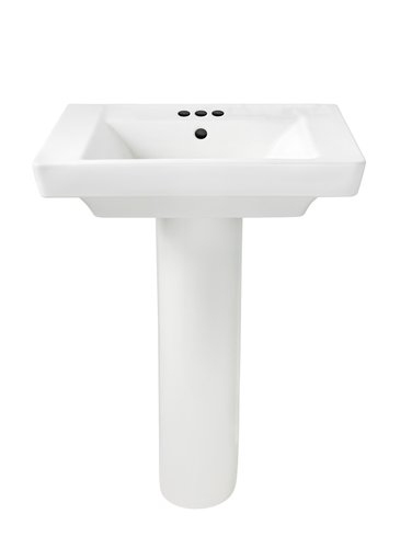 American Standard 0641.400.020 Boulevard Complete Pedestal Sink with 4